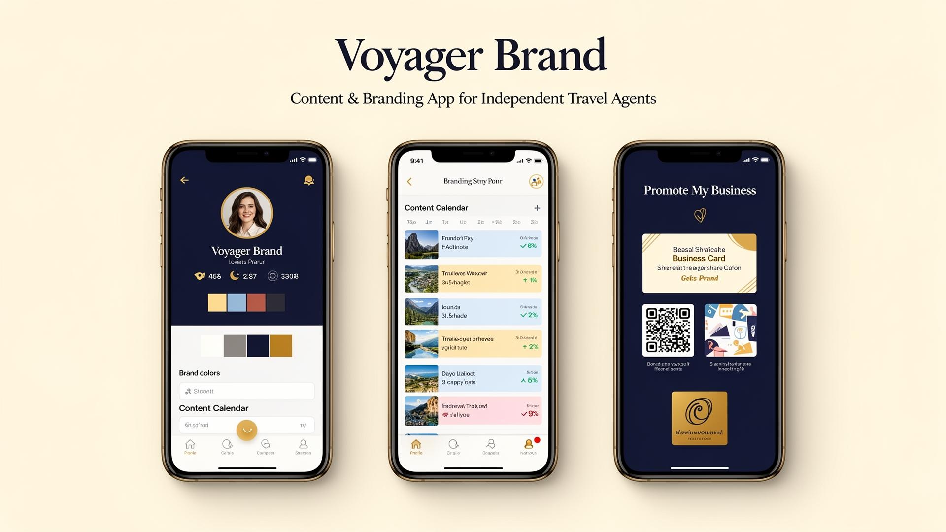 Voyager Brand app preview